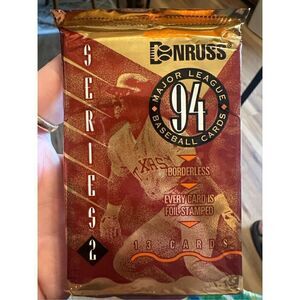 DONRUSS BASEBALL 1994 Series Draft Listing Card Pack